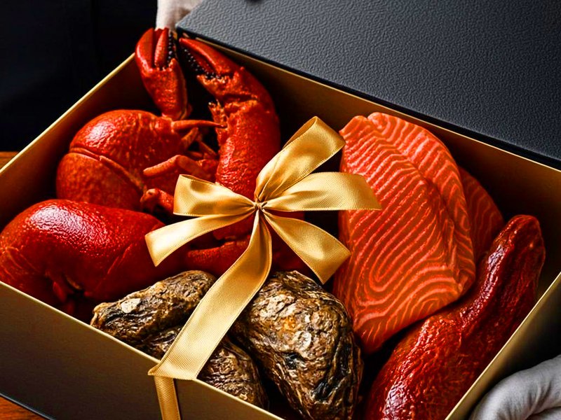 Coffre cadeau — Poissonnerie Or